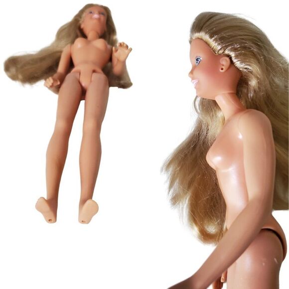 Hasbro 1987 Posable Maxi Doll Long Blonde 12 " - Picture 4 of 11